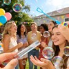 24 Pcs Easter Bunny Bubble Wands, Party Favors and Basket