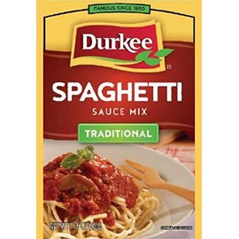 Durkee Spaghetti Sauce Mix, 1.25 Ounce --- 24 Per Count