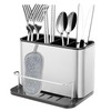 PELLUM Sponge Holder for Kitchen Sink, Stainless Steel Rustproof, Sink