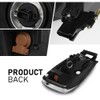ALLGOOD Headlights w/Amber Bar Bulbs, Compatible with Dodge Ram 1500