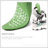TOVINANNA 2pairs Shock Absorption Insoles Breathable Sports Shoe Pads for