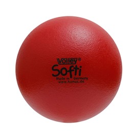 Bornelund Volley VO1500-R Wrinkle Ball 5.9 inches (150 mm), Red, 3 Years Old