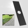 8 Inch X 2 Inch Edger Blade/Convertible Edger Attachment Compatible