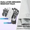 Vgo... Chainsaw Gloves 12-Layer Protection on Both Hands in Cowhide,