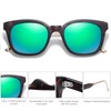 SOJOS Classic Square Polarized Sunglasses Womens Mens Retro Trendy UV400