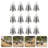 Sewroro Vintage Tin Bells Tibetan Silver Bells Antique Bell Pendants