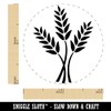 Wheat Stems Bread Baking Rubber Stamp for Stamping Crafting Planners