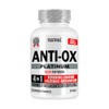 Testrol Anti Platinum 1100 Suplemento Resveratrol Licopeno Polifenoles Betacaroteno Cápsulas