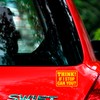 Think If I Stop Can You Warning Decal Bumper Sticker