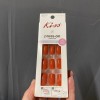 kiss impress press on nails Red medium