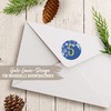 Papierdrachen 24 Advent Calendar Number Stickers – No. 26 –
