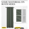 NICETOWN NICETOWN Blackout Curtain Panels, Dark Mallard, 1 Pair, 42