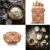 AMZDOTD Reusable Sourdough Bread Bags with Cotton Bowl Covers,Cotton Beeswax