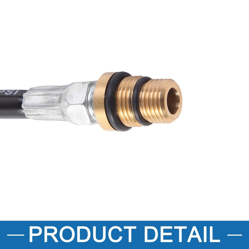 A ABSOPRO Engine Air Valve Holder Pressure Pipe w/Ball Valve