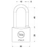 Yale Marine Padlock Long Bow 30 mm