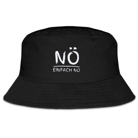 MEJOSER Fishing Hat Funny for Women Men Black Summer Hat Accessories Fishing Hat Summer with Saying Teenager Boy Girl, Nö