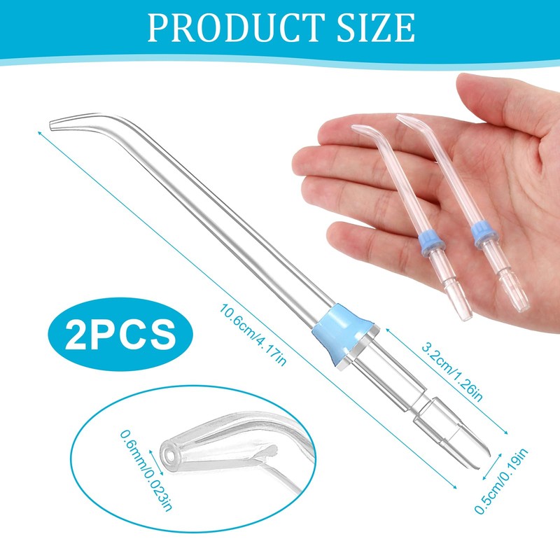 Flosser Replacement Tips for Waterpik Replacement Heads, Water Flosser Heads