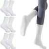 3 Pairs Pilates Socks with Grips Non Slip Ruffle Yoga