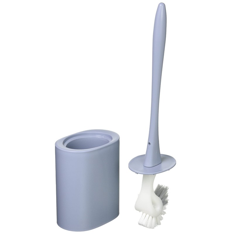 Yokozuna Creation Toilet Brush, Smoke Blue, 26.5 x 7 x