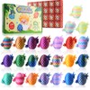Advent Calendar 2025,24PCS 3D Printed Dragon Eggs with Dragon Inside,Movable
