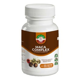 SABIA MADRE TIERRA  Maca Complex 200 capsulas (mezcla de maca negra, roja y amarilla) 100 Natural,100 Pura,200 cpsulas 500mg cu, Orgnico, Capsula de  