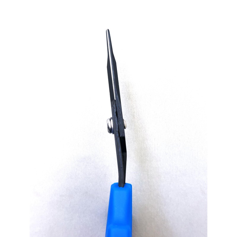 CHIKAMASA B-600SLUFB, The Precise Specialty Trimming Scissors, S/S L-Shape Blade,