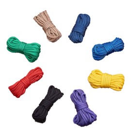 8 Parachute Cord Wristband Maker Weaving DIY Craft Tool Sets with 8 Buckles Survival Rope