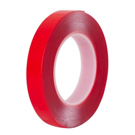 GOALDAY Double Sided Tape Heavy Duty - Multifunctional Removable Mounting Clear Tape (Transparent, 1mm×0.94inch×16.5feet) (1mm×0.94inch×16.5feet)