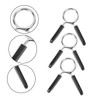 Gatuida 5Pcs Portable Barbell Clips Wear Resistant Weight Collars for