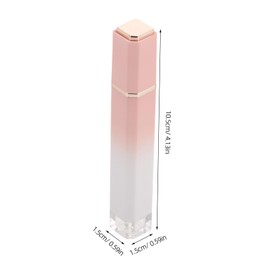 VICASKY Empty Lip Gloss Tubes for DIY Cosmetic Projects Refillable Lip Glaze Containers for Travel Durable Makeup Jars for Foundation Concealer