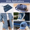 Premium Quality Denim Iron-on Jean Patches Inside & Outside Strongest