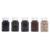 Filfeel Anillos de extensión de cabello de Silicona, 500PCS/Bottle 5MM