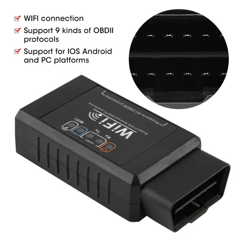 OBD2 Code Reader, OBD2 OBDII CAN BUS WIFI Car Diagnostic