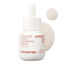 innisfree Youth Enhancing Serum with Black Tea Hyaluronic Acid Face Treatment, 1.01 Fl Oz (Pack of 1)