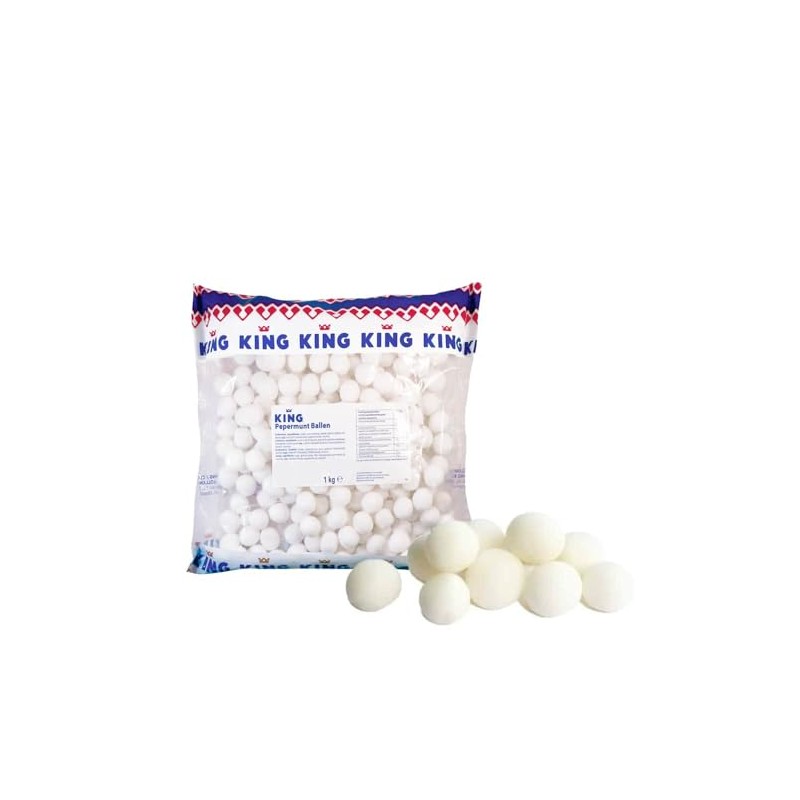 King Pepermuntballen / Bonbons a La Menthe /Peppermint Balls 1