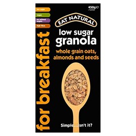Eat Natural for Breakfast Low Sugar Granola 450 g