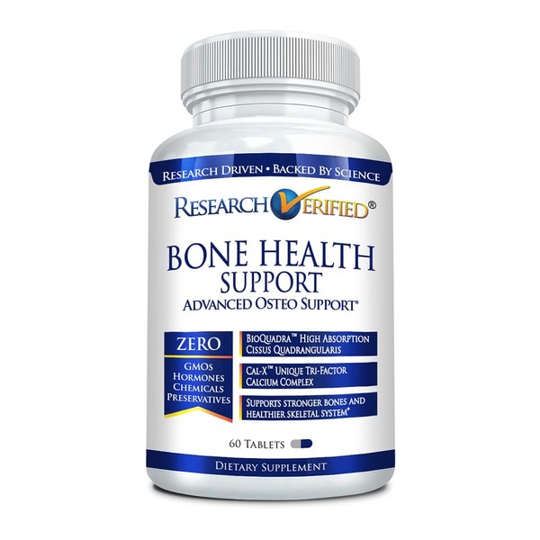 Research Verified Bone Health Support - Rebuild Bone Mass -