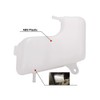 Motorcycle Coolant Overflow Tank Reservoir Radiator Plastic For DRZ400 2000-2004