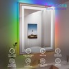 Snowdool 20"X28" LED Bathroom Mirror with Lights, Anti Fog Mirror
