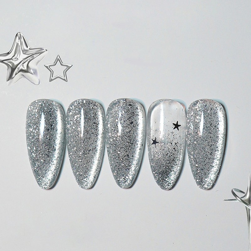 Cats Me Mag Ring Silver Magnet Gel / 캣츠미 마그링