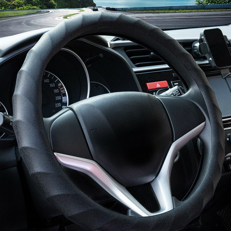 AUTOXBERT Silicone Car Steering Wheel Cover Universal Grip Steering Protective