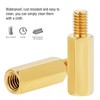 Knpwer 320 Pcs M2.5 Male Female Hex Brass Spacer Standoff