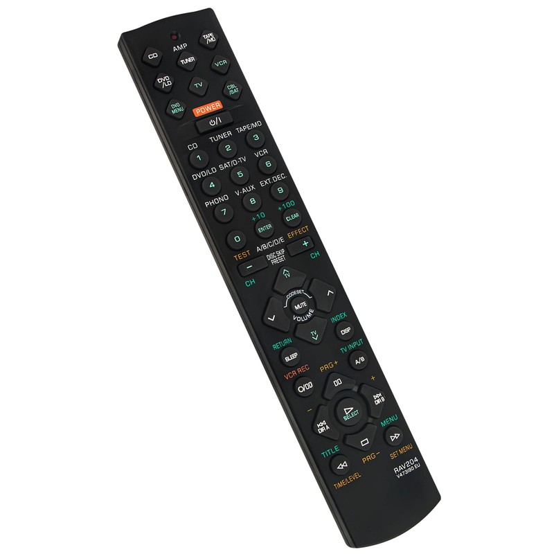 RAV204-V473190EU Replacement Remote Control Suitable for Yamaha AV Receiver Remote