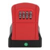 Key Lock Box 4Digit Combination Password WallMounted Outdoor Storage for