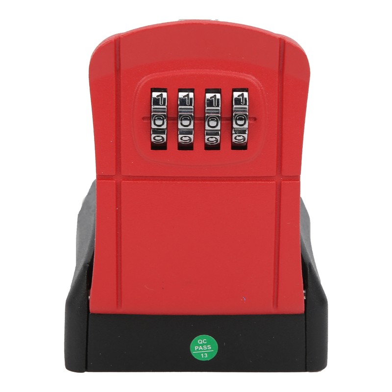 Key Lock Box 4Digit Combination Password WallMounted Outdoor Storage for