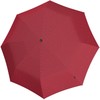 Knirps T.205 Medium Duomatic Pocket Umbrella, 2cross red, Classic