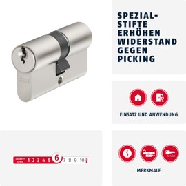 ABUS E30NP Profile Cylinder Lock , 598111