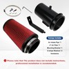 RULLINE 4" Air Intake System Air Intake Pipe with Oiled