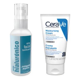 Skincare Antienvejecimiento Cerave+ácido Hialurónico Colagen Todo Tipo De Piel Día/noche