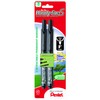 Pentel Handy-line S Retractable Permanent Marker, Fine Bullet Tip, Black Ink, 2 Pack (NXS15BP2A)